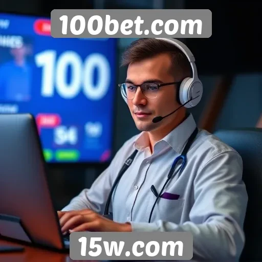 Desempenho do atendimento ao cliente em 100bet.com