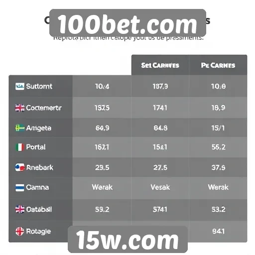 Comparação de métodos de pagamento no 100bet.com